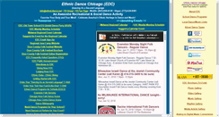 Desktop Screenshot of ethnicdance.net
